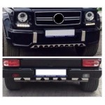 MERCEDES G SERİSİ W463 AMG ÖN ARKA TAMPON ALT MUHAFAZA SETİ METAL