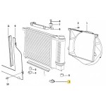 BMW 17111712347 RADYATÖR BRAKETİ M40 E32-E34 1987-1995