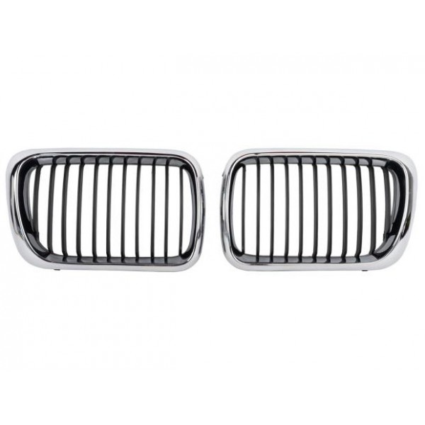 BMW 51138195151/51138195152 E36 KROM-SİYAH PANJUR SETİ 1996-1998 BMW 51138195151/51138195152 E36 KROM-SİYAH PANJUR SETİ 1996-1998