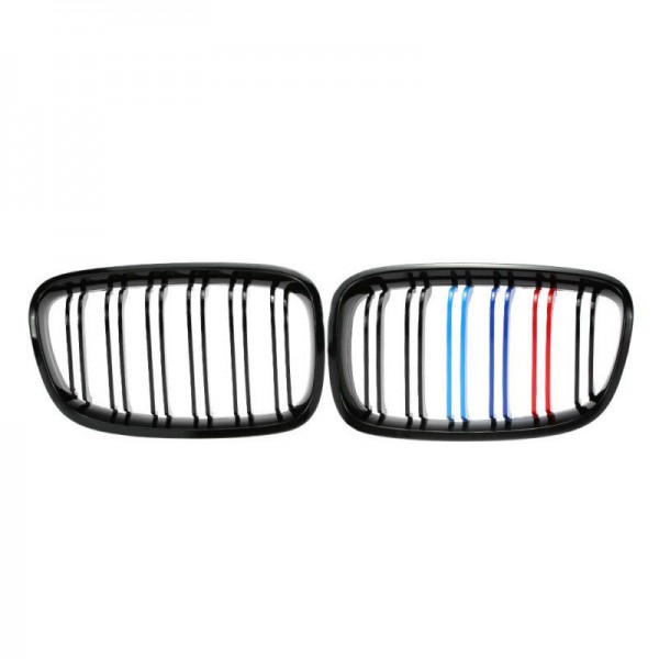 BMW F20 PARLAK SİYAH 3 RENK ÇİFT ŞERİT M135i PANJUR 2012-2014