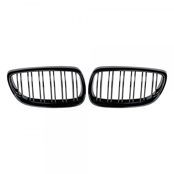 BMW E92 E93 PARLAK SİYAH ÇİFT ŞERİT M3 PANJUR SETİ 2006-2009