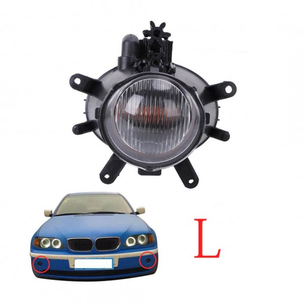 SİS FARI SOL E46 YENİ MODEL 4D 63176911007