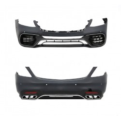 MERCEDES S SERİSİ W222 S63 S65 AMG MAKYAJLI AMG BODY KİT 2013-2019