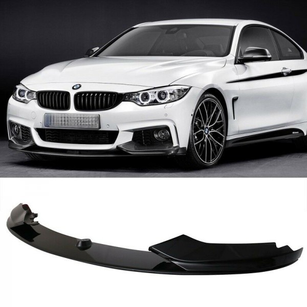 BMW 4 SERİSİ  F32 F33 F36 M TECH / M PERFORMANCE ÖN LİP PARLAK SİYAH