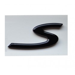 PORSCHE S YAZI SİYAH