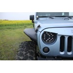 JEEP WRANGLER RUBİCON SAHARA TJ JK NOKTA LED FAR SETİ 1997-2017