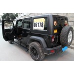 JEEP WRANGLER RUBICON ELEKTRİKLİ YAN BASAMAK SETİ 2007-2017