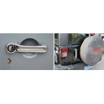 JEEP WRANGLER RUBİCON KROM KAPI AÇMA KOLU SETİ 5 KAPI