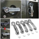 JEEP WRANGLER RUBİCON KROM KAPI AÇMA KOLU SETİ 5 KAPI
