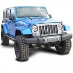 JEEP WRANGLER RUBİCON PARLAK SİYAH ÖN PANJUR IZGARA ÇERÇEVE SETİ