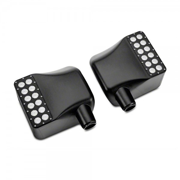 JEEP WRANGLER RUBİCON JK 2007-2017 LEDLİ AYNA KAPAĞI SETİ