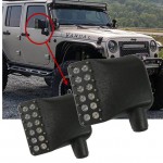 JEEP WRANGLER RUBİCON JK 2007-2017 LEDLİ AYNA KAPAĞI SETİ