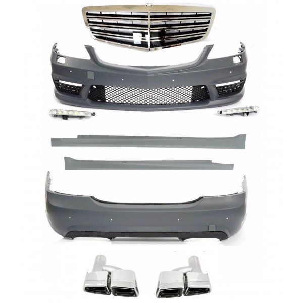 MERCEDES S SERİSİ W221 S63 AMG BODY KİT 2006-2013