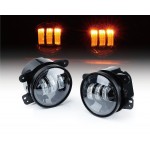 JEEP WRANGLER RUBİCON JK LEDLİ SİS FARI SETİ 2007-2017