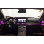 MERCEDES E SERİSİ W213 64 RENK LEDLİ HAVA IZGARA - İÇ ATMOSFER IŞIĞI SETİ (AMBIENT LIGHT)