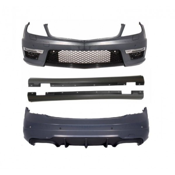 MERCEDES C SERİSİ W204 C63 AMG SEDAN BODY KİT 2012-2014