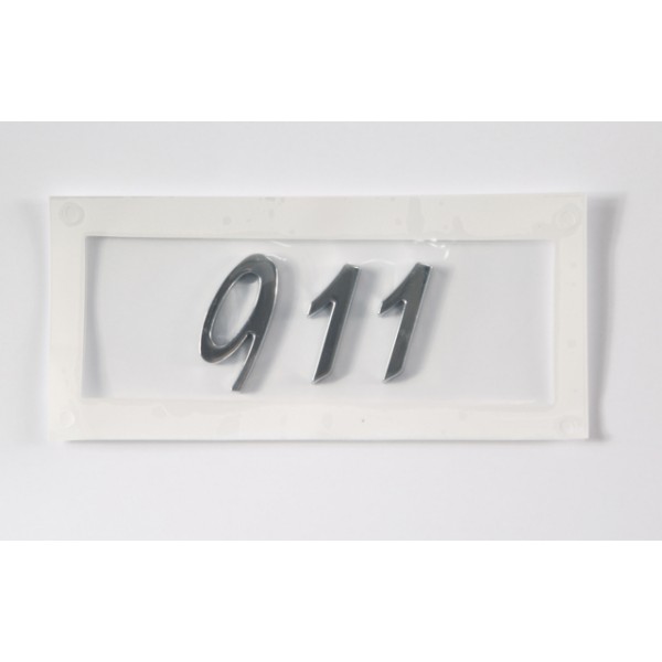 PORSCHE 911 BAGAJ YAZISI METAL KROM 991 559 231 02