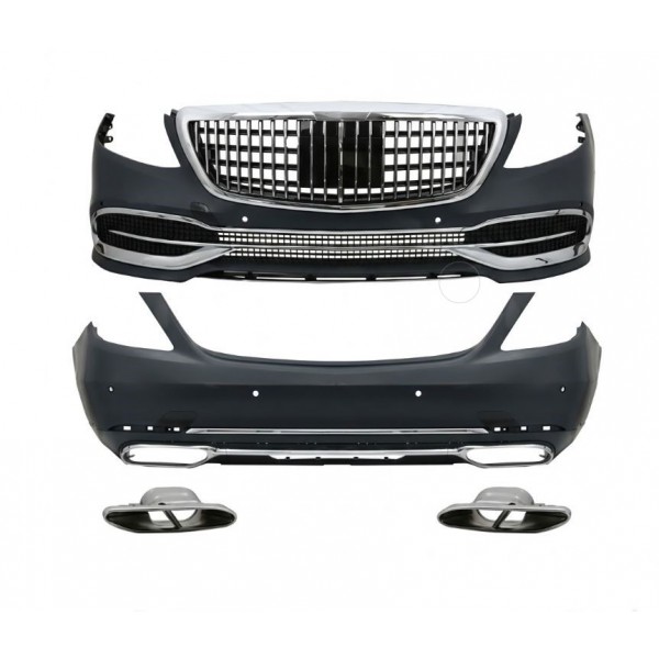 MERCEDES S SERİSİ W222 MAKYAJLI MAYBACH BODY KİT 2018-2020 MERCEDES S SERİSİ W222 MAKYAJLI MAYBACH BODY KİT 2018-2020