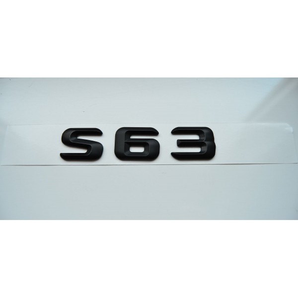 MERCEDES S63 YAZI SİYAH W222