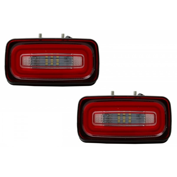 MERCEDES G SERİSİ W463 LEDLİ ARKA TAMPON REFLEKTÖRÜ SETİ KIRMIZI