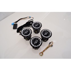 MERCEDES W464 IŞIKLI HAVALANDIRMA SETİ 4 PARÇA