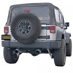 JEEP WRANGLER RUBİCON JK SKELETON HELMET EGZOZ SAĞ-SOL TEK ÇIKIŞ
