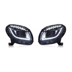 SMART C453 LEDLİ MERCEKLİ FAR SETİ 2016-2020