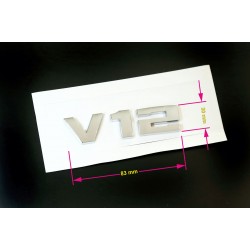 BMW V12 SÜTUN YAZISI