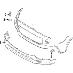 VOLVO S90 ÖN TAMPON ALT LİP 39840027