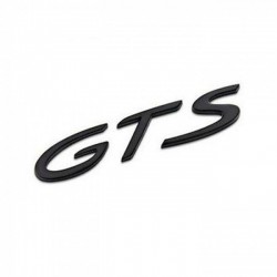 PORSCHE GTS YAZI SİYAH