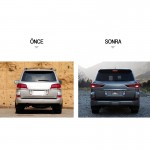 TOYOTA LAND CRUİSER FJ200 2008 DEN LEXUS LX570 ÇEVİRME BODY KIT