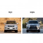 TOYOTA LAND CRUİSER FJ200 2008 DEN LEXUS LX570 ÇEVİRME BODY KIT