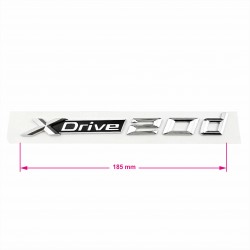 XDRIVE 20d BADGE 51143454037 BAGAJ YAZISI