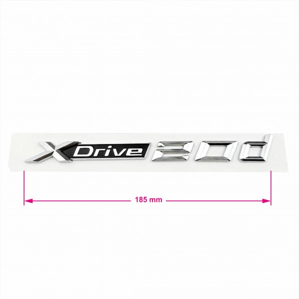 XDRIVE 20d BADGE 51143454037 BAGAJ YAZISI