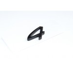 PORSCHE 4 BAGAJ YAZI SİYAH