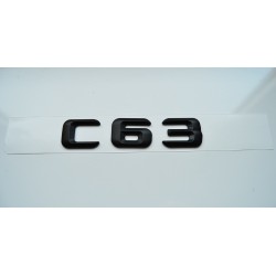 MERCEDES C63 SİYAH YAZI YENİ MODEL