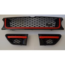 RANGE ROVER SPORT 2010-2013 KIRMIZI-SİYAH IZGARA SETİ