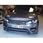 RANGE ROVER SPORT SİYAH PANJUR 2014-2017 (2018+ MAKYAJLI GÖRÜNÜM)