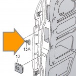 VOLKSWAGEN CAM FİTİL KLİPSİ POLO - T2 - GOLF 251823717 (10 ADET )