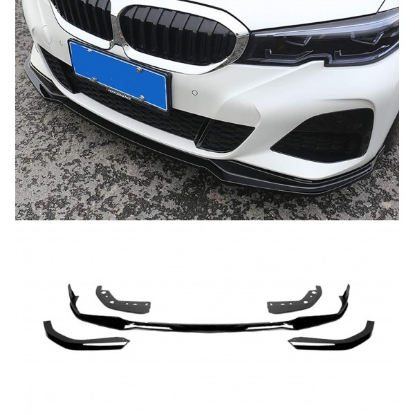 BMW 3 SERİSİ G20 M-TECH PİANO BLACK PARLAK SİYAH ÖN LİP
