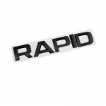 SKODA RAPID BAGAJ YAZISI SİYAH 2013-2016 5JA853687A2ZZ