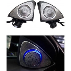 W205 2019-2021 IŞIKLI BURMESTER KÖŞE HOPARLÖR KAPAĞI SETİ 64 RENK