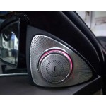 W205 2019-2021 IŞIKLI BURMESTER KÖŞE HOPARLÖR KAPAĞI SETİ 64 RENK