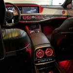 MERCEDES W222 2018-2020 ARKA IŞIKLI HAVALANDIRMA SETİ 64 RENK