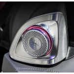 MERCEDES W223 2021+ IŞIKLI BURMESTER KÖŞE HOPARLÖR KAPAĞI SETİ 64 RENK