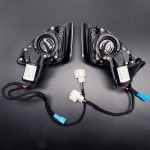 MERCEDES W223 2021+ IŞIKLI BURMESTER KÖŞE HOPARLÖR KAPAĞI SETİ 64 RENK