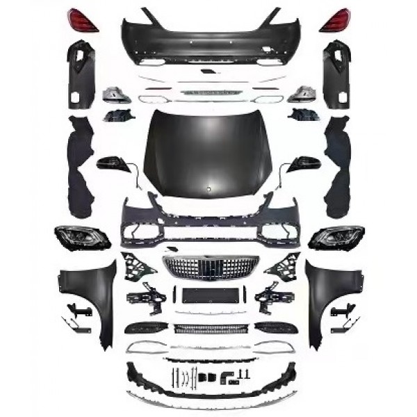 MERCEDES S SERİSİ W221 İÇİN W222 MAYBACH DÖNÜŞÜM MAKYAJLAMA SETİ