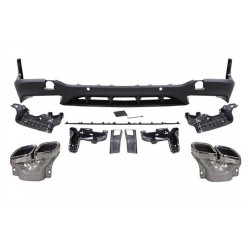 MERCEDES GLC SERİSİ X253 GLC63 AMG DİFÜZÖR + EGZOZ UCU 2015-2019