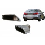 BMW 5 SERİSİ G30 M TECH EGZOZ UCU SETİ KROM