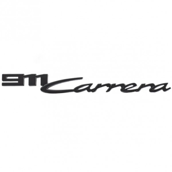 PORSCHE 911 CARRERA SİYAH BAGAJ YAZISI YENİ TİP